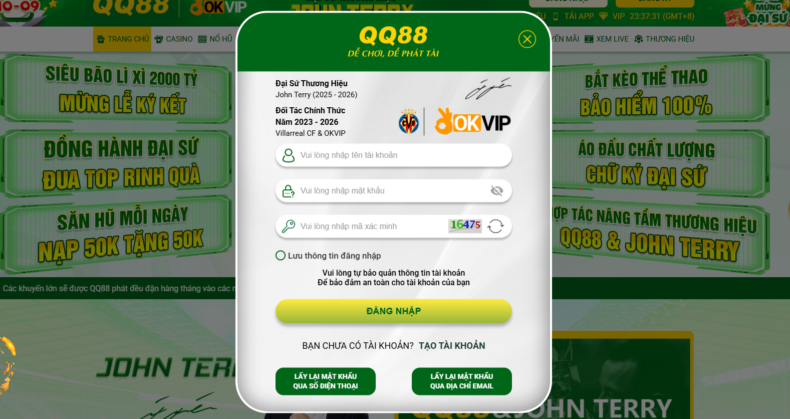 Hướng dẫn chi tiết cách Đăng nhập QQ88