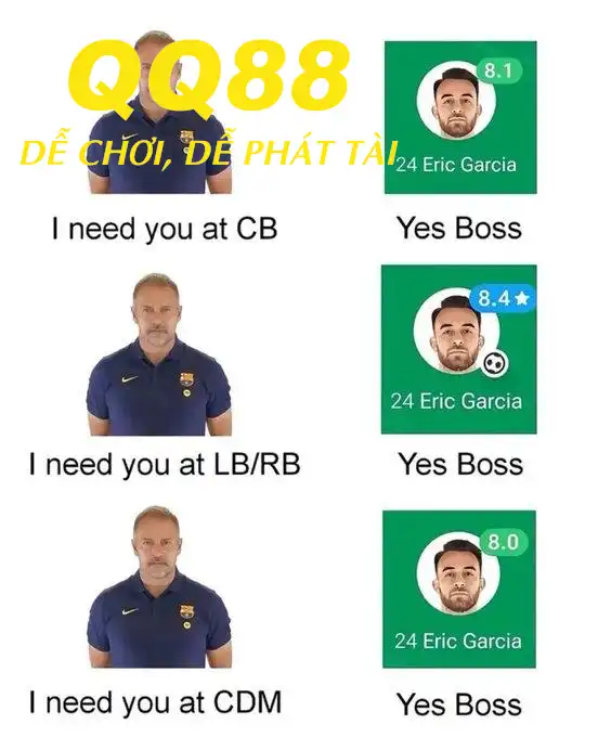 Eric Garcia cực kỳ đa năng trong hệ thống chiến thuật của Hansi Flick.